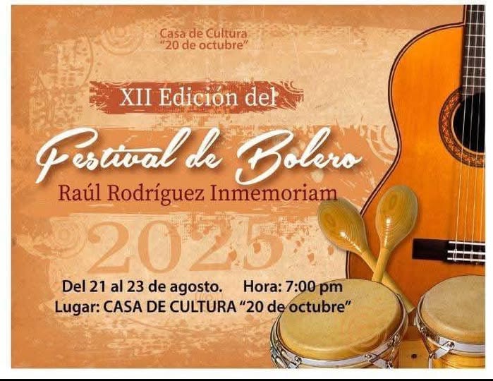 Festival de Boleros en Bayamo