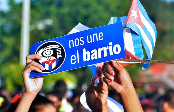 Díaz-Canel: defender la Revolución barrio por barrio