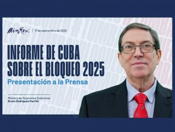 Canciller revelará recientes daños del bloqueo de EEUU a Cuba