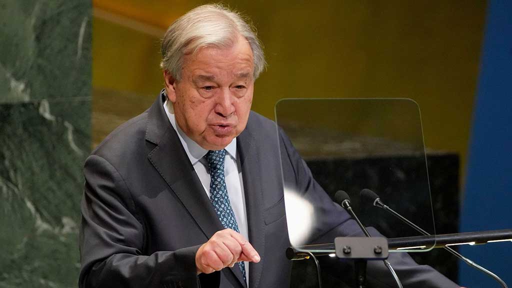 Antonio Guterres: Demasiadas crisis sin control Antonio Guterres: Demasiadas crisis sin control