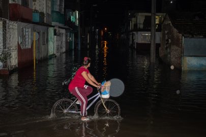 Más de 120 interrupciones en el servicio eléctrico en Granma por intensas lluvias