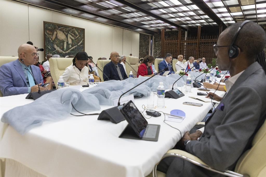 Cuba y Namibia dialogan para profundizar nexos históricos bilaterales (+Fotos)