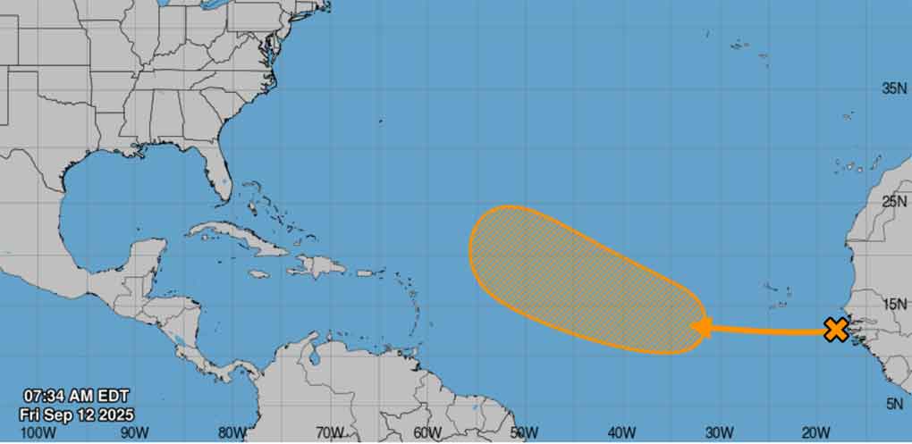 Vigilan otra onda tropical en el Atlántico oriental
