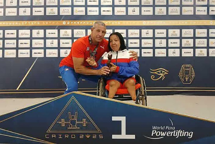 Bronce mundial de parapesas para cubana Leidy Rodríguez