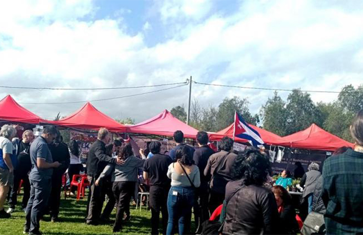 Desde Chile, un abrazo por Cuba
