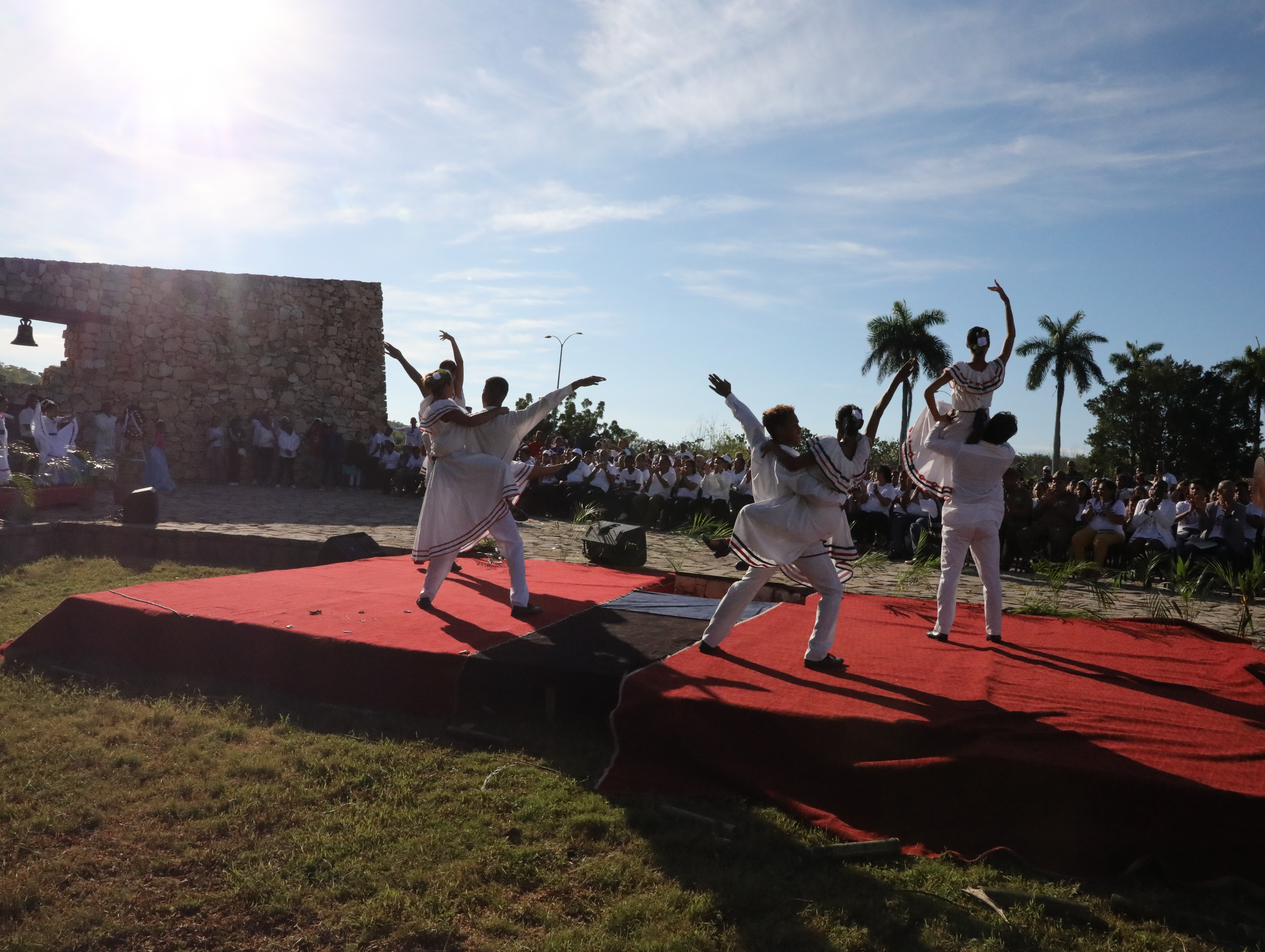 Evocan en La Demajagua grito de independencia