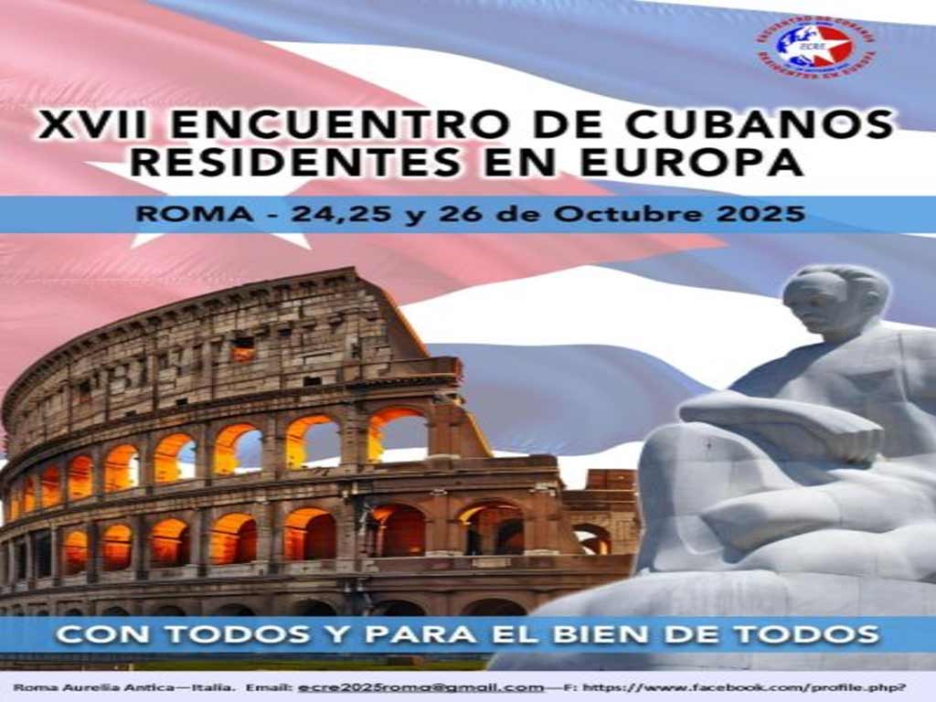 Comienza en Italia el XVII Encuentro de Cubanos Residentes en Europa Comienza en Italia el XVII Encuentro de Cubanos Residentes en Europa