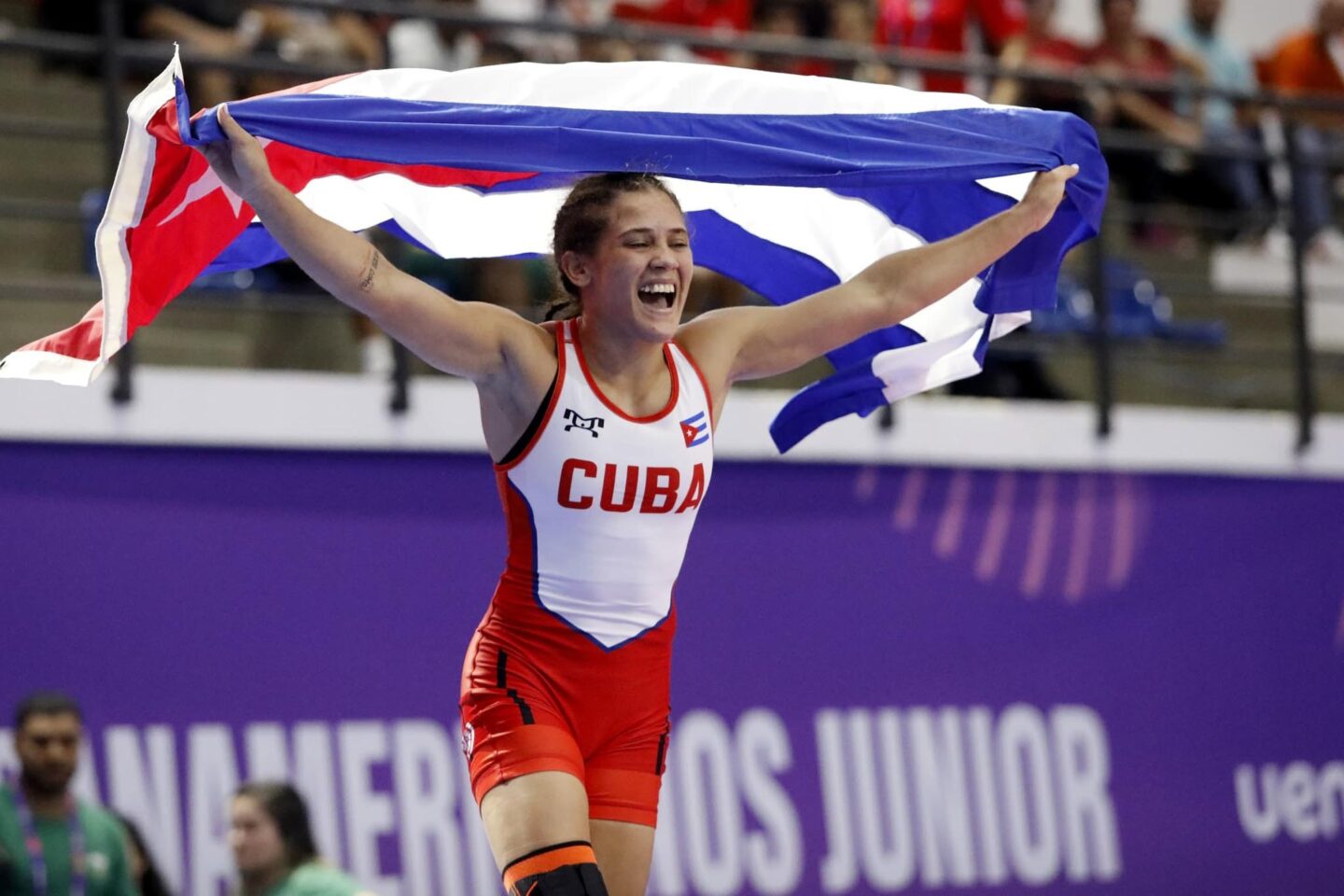 Una campeona que cambió las pistas por los colchones Una campeona que cambió las pistas por los colchones