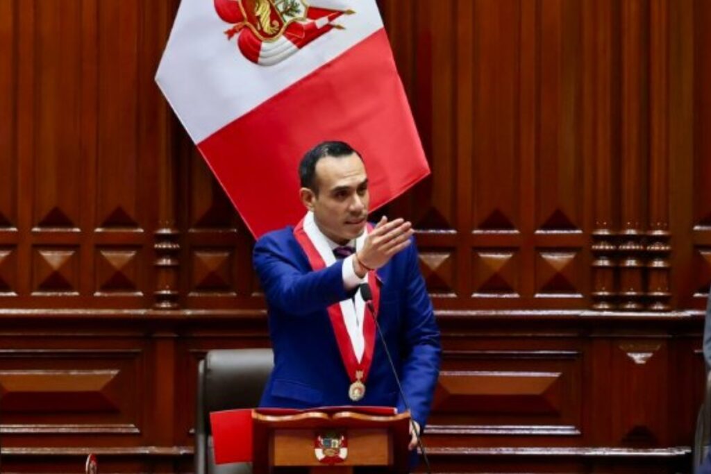 José Jerí, nuevo presidente de Perú, asumió el cargo José Jerí, nuevo presidente de Perú, asumió el cargo