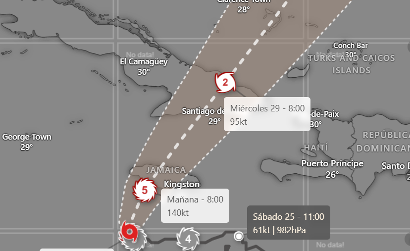 Intensifican cumplimiento de medidas en Fase de Alarma Ciclónica, ante huracán Melissa, en Granma