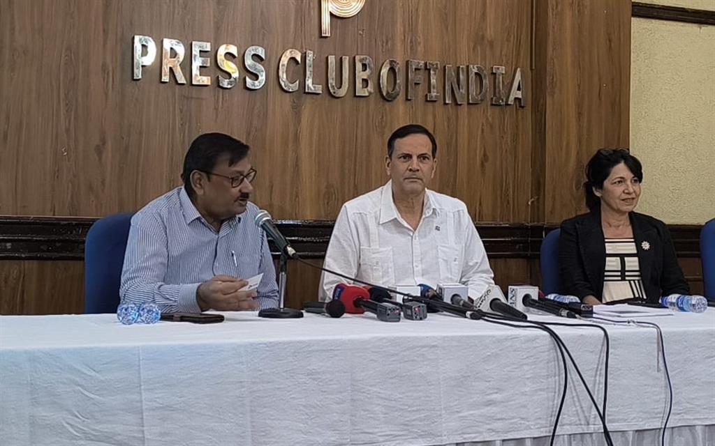 Embajador cubano denuncia en India efecto negativo de bloqueo de EEUU (+Fotos) Embajador cubano denuncia en India efecto negativo de bloqueo de EEUU (+Fotos)