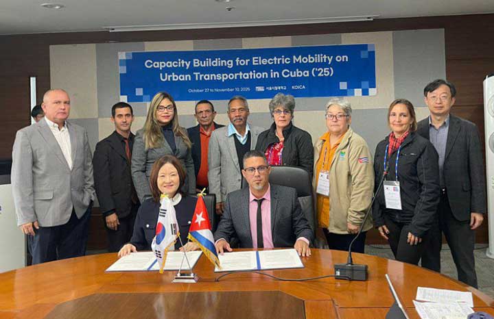 Suscriben acuerdo de cooperación repúblicas de Corea y de Cuba