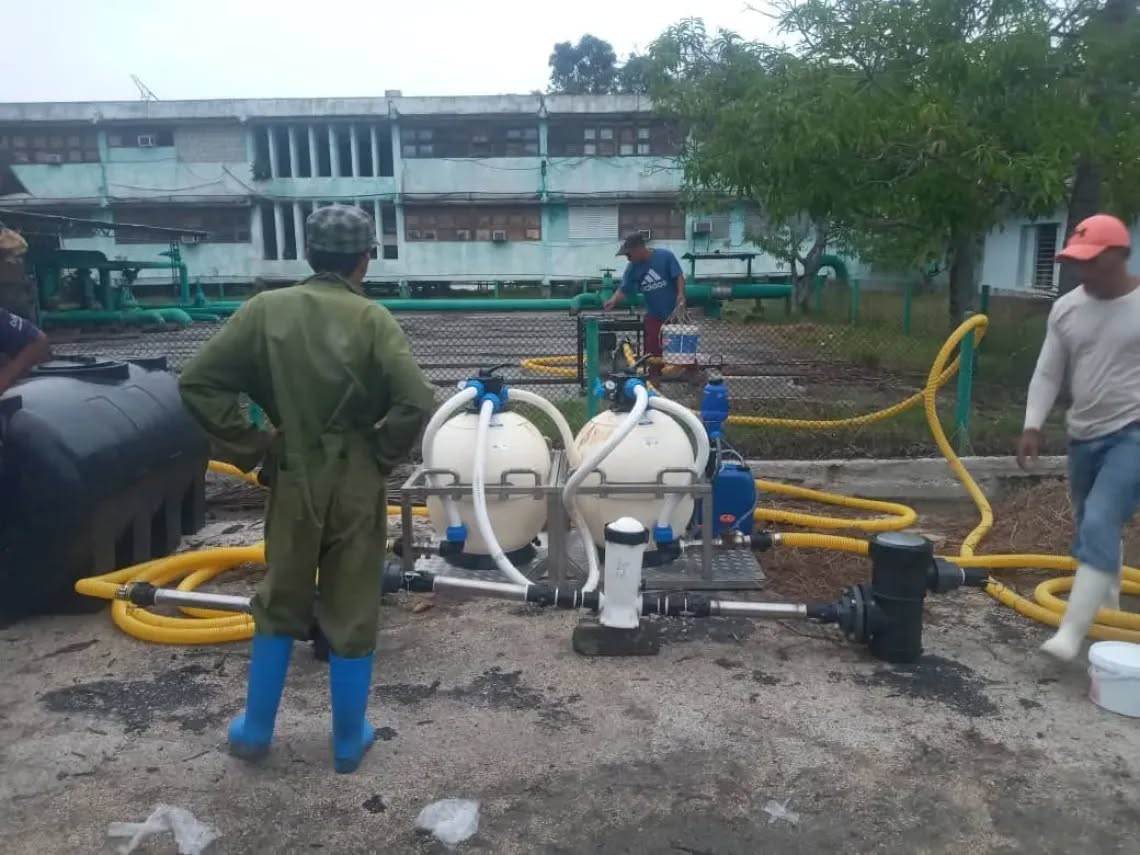 Agradecen en Río Cauto apoyo con plantas potabilizadoras