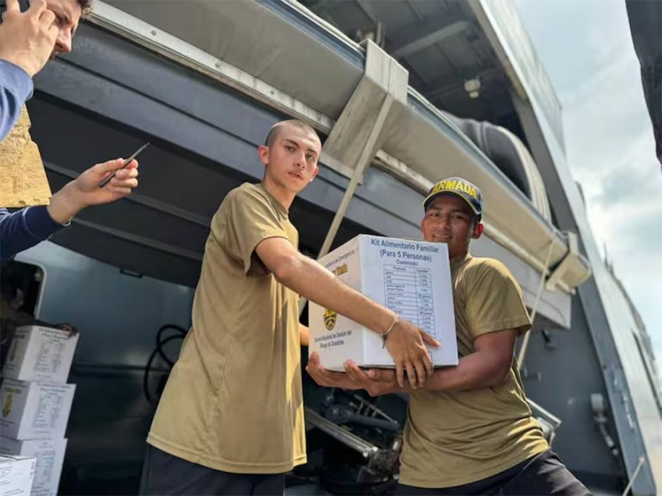 Colombia envía buque con 246 toneladas de ayuda a Cuba