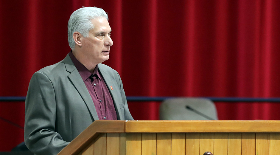 Díaz-Canel en la Asamblea Nacional: La Patria no se rinde