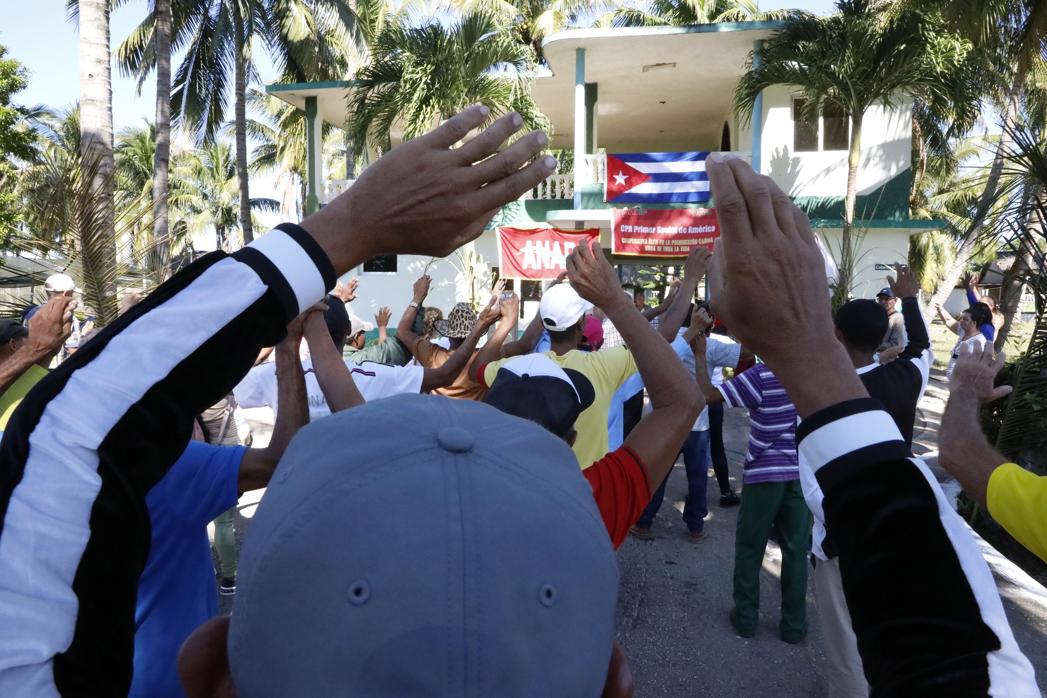 Respaldan campesinos granmenses a la Revolución Bolivariana
