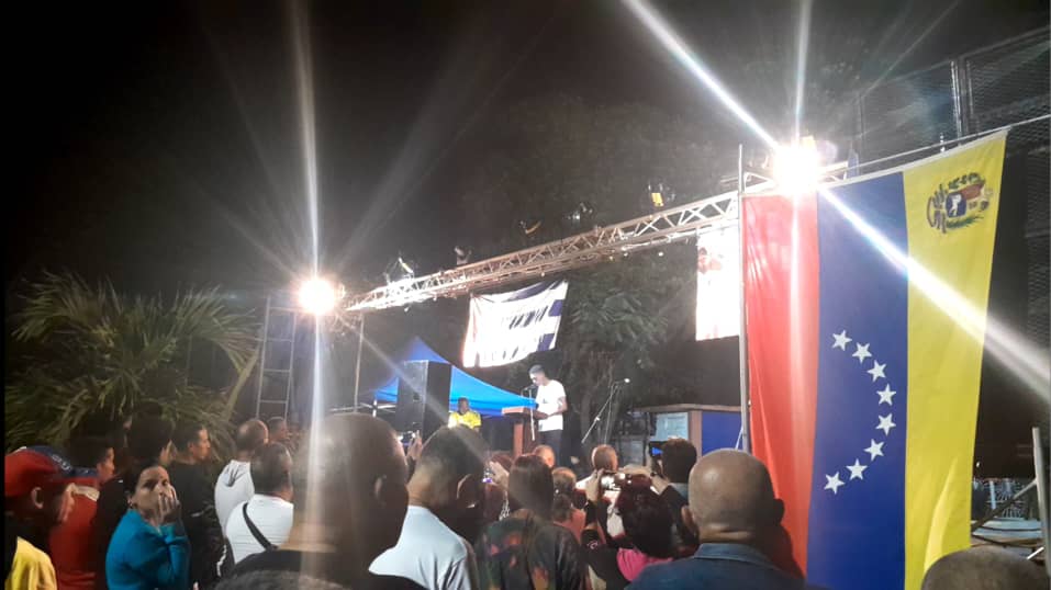 Manzanilleros denuncian la ignominia contra la Patria de Bolívar