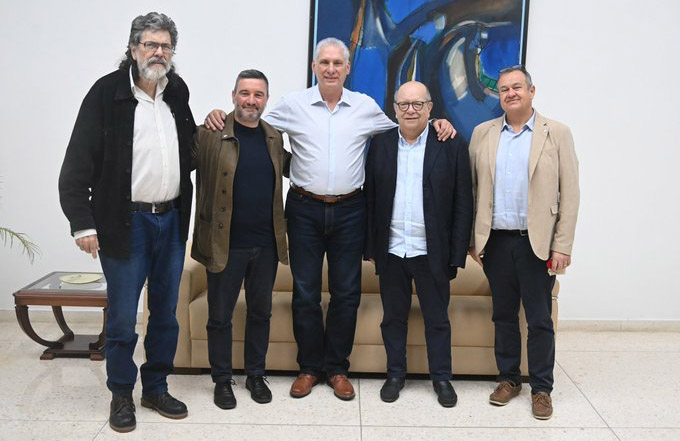 Agradece presidente Díaz-Canel solidaridad de amigos italianos