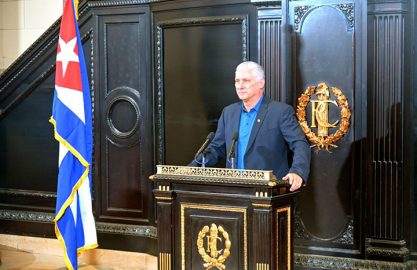 Discurso de Díaz-Canel por aniversario 50 del Poder Popular en Cuba