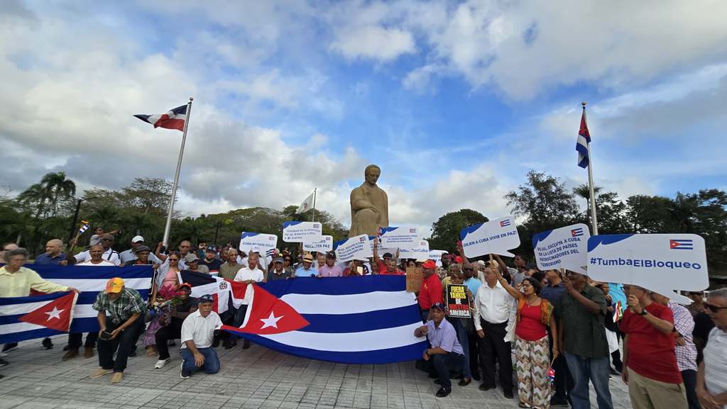 La solidaridad se levanta en Dominicana: respaldo firme a Cuba