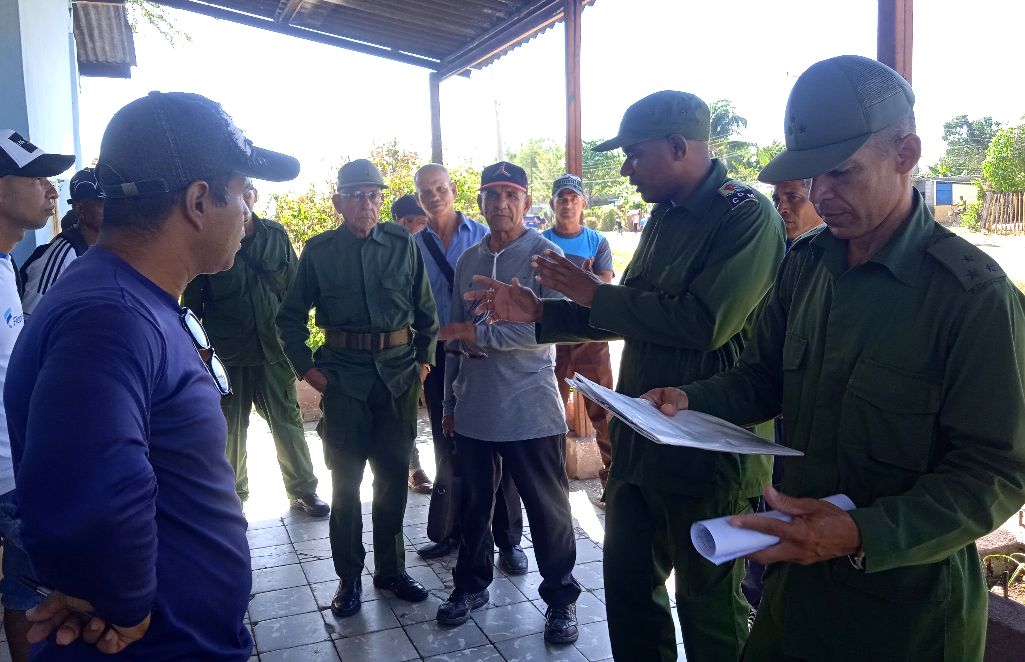 Realizan en Bayamo ejercicios de preparación para la defensa
