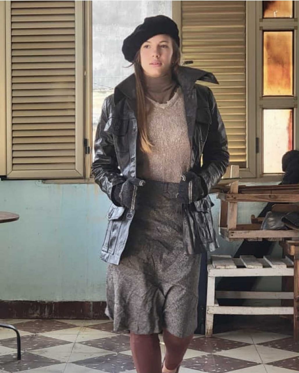 Dos actrices en escena