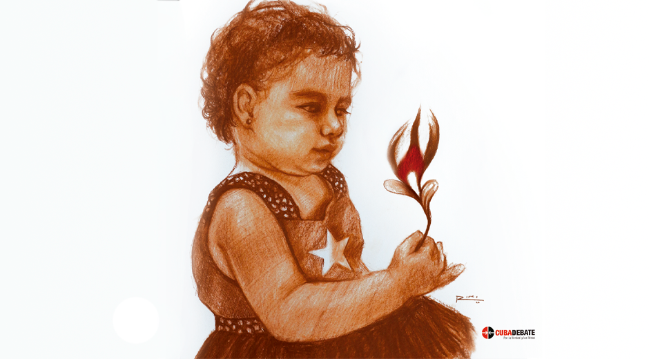 Pintarse la cara color esperanza