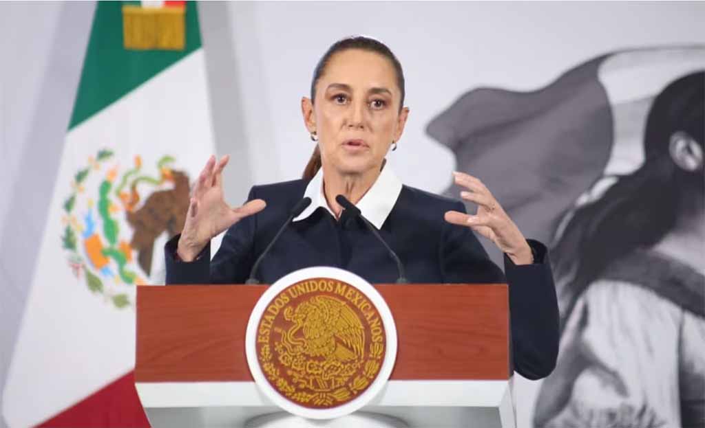 Presidenta mexicana enviará nueva iniciativa de reforma al Congreso