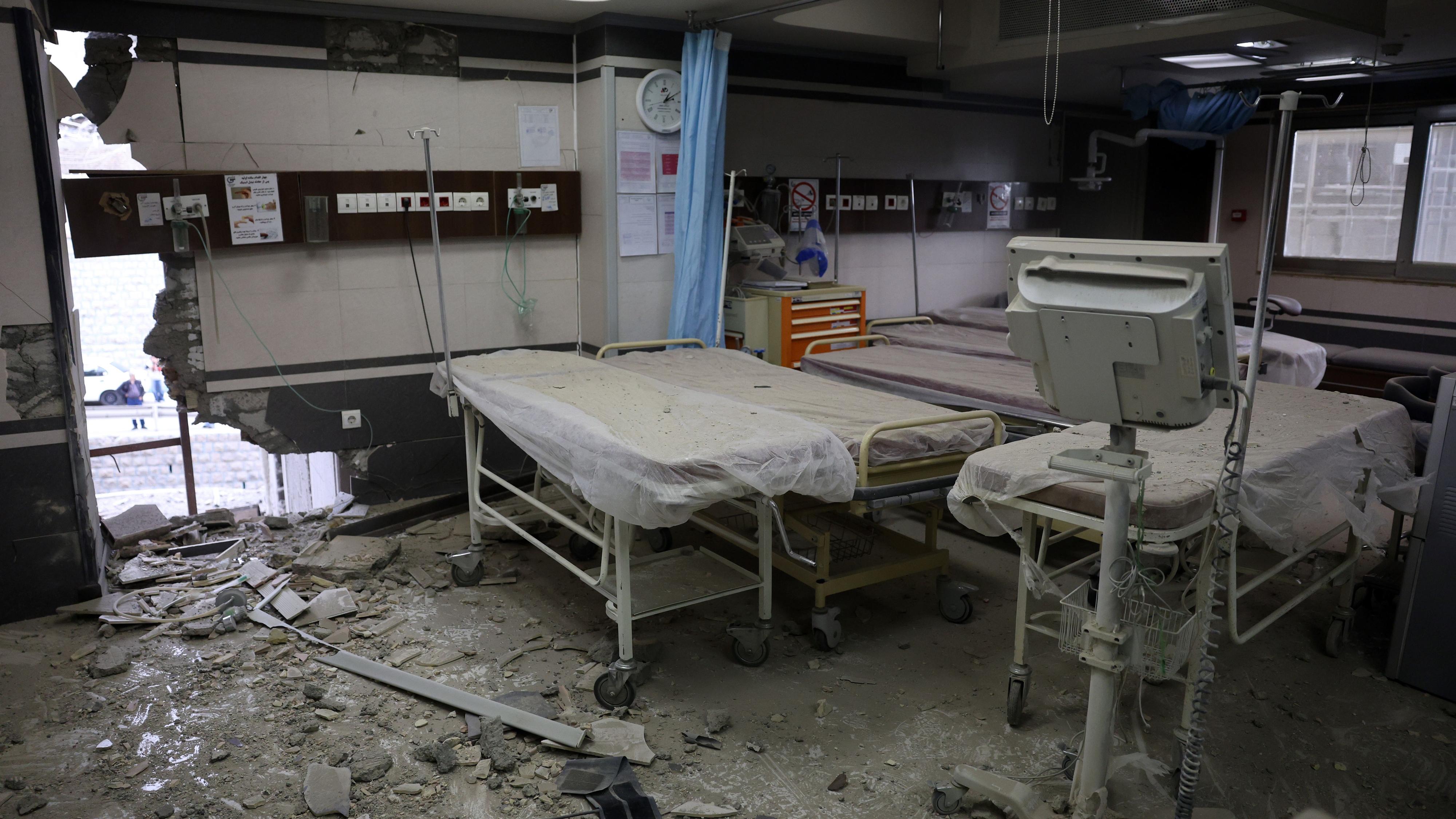 Presidente iraní pide acción global tras ataque a centro médico