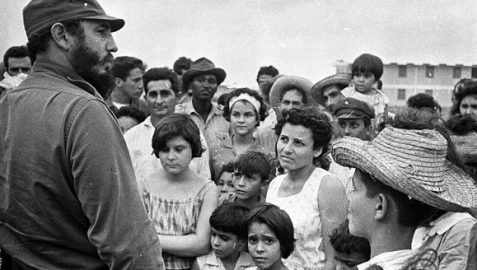 Fidel en el vórtice del Flora