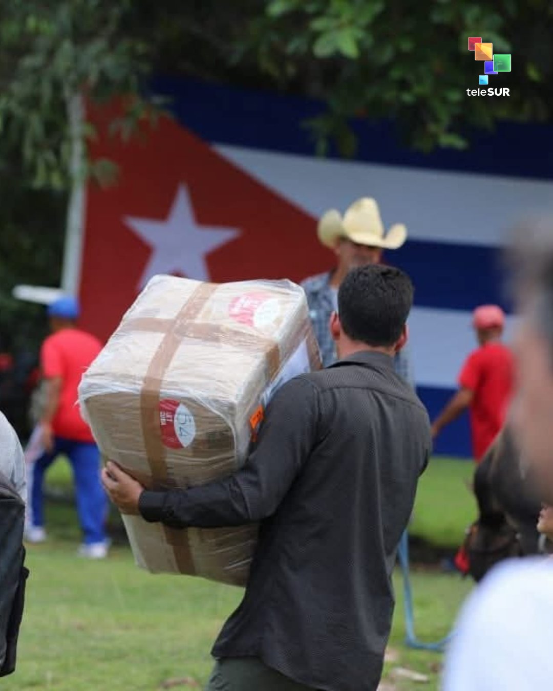 Convoy de solidaridad Nuestra América lleva ayuda a comunidad de difícil acceso en Granma