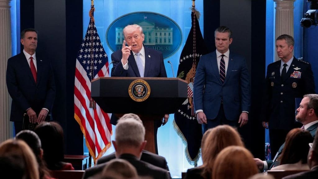 Trump amenaza con destrucción de Irán en «una sola noche»