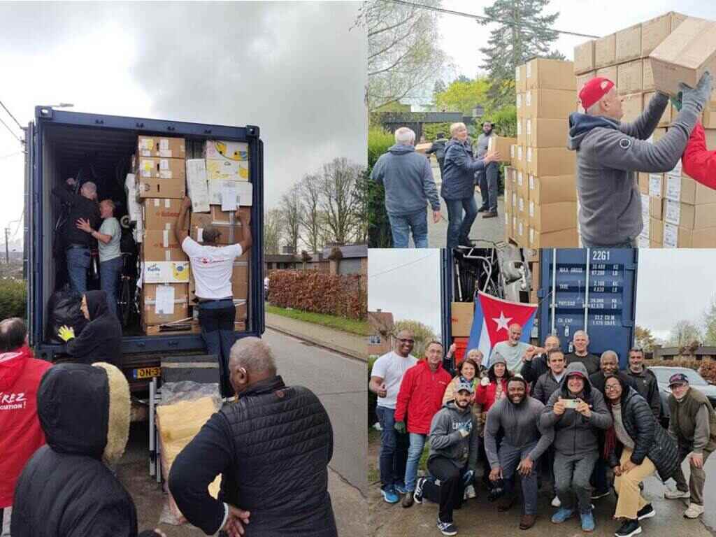 Partirá hacia Cuba otro contenedor desde Bélgica con ayuda médica