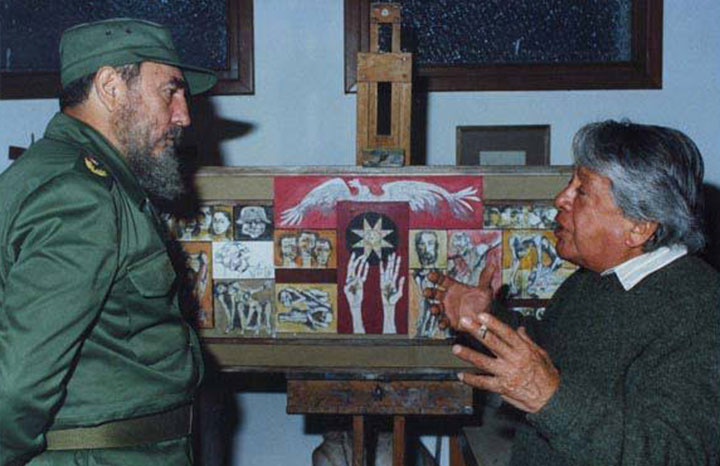 Fidel y Guayasamín: retratos entre hermanos