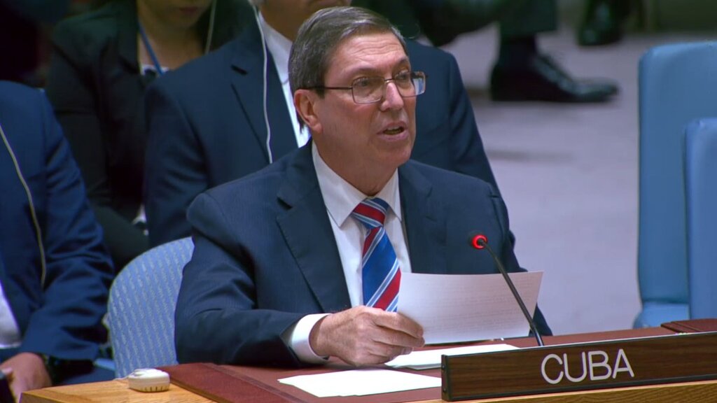 Cuba denunció en ONU escalada agresiva de EEUU