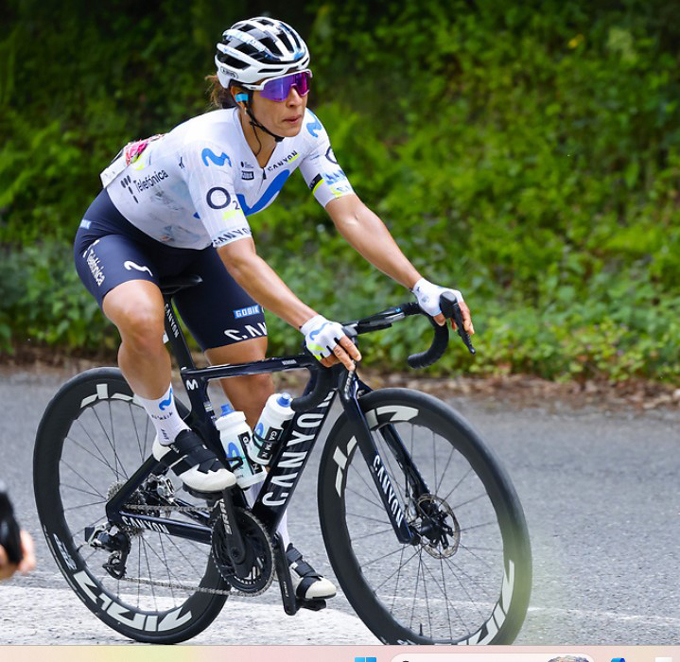 Vuelta a España (F): Arlenis entra en el Top Ten de la cuarta etapa