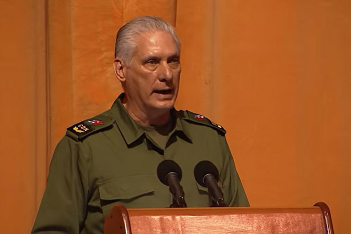 Discurso de Díaz-Canel en acto por los 95 de Raúl y los 65 del Minint