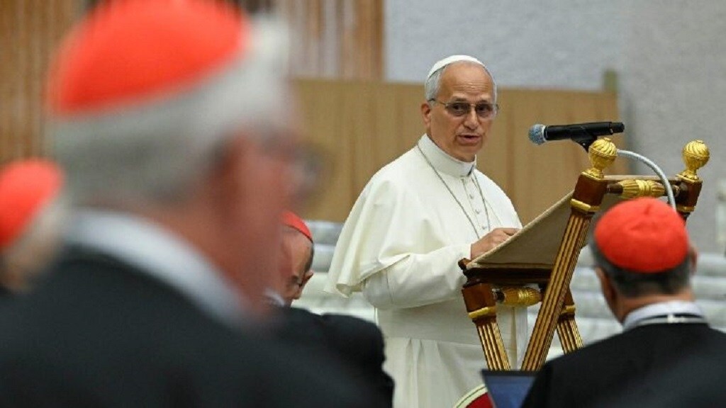 Papa León XIV inauguró el Consistorio Extraordinario en la Santa Sede