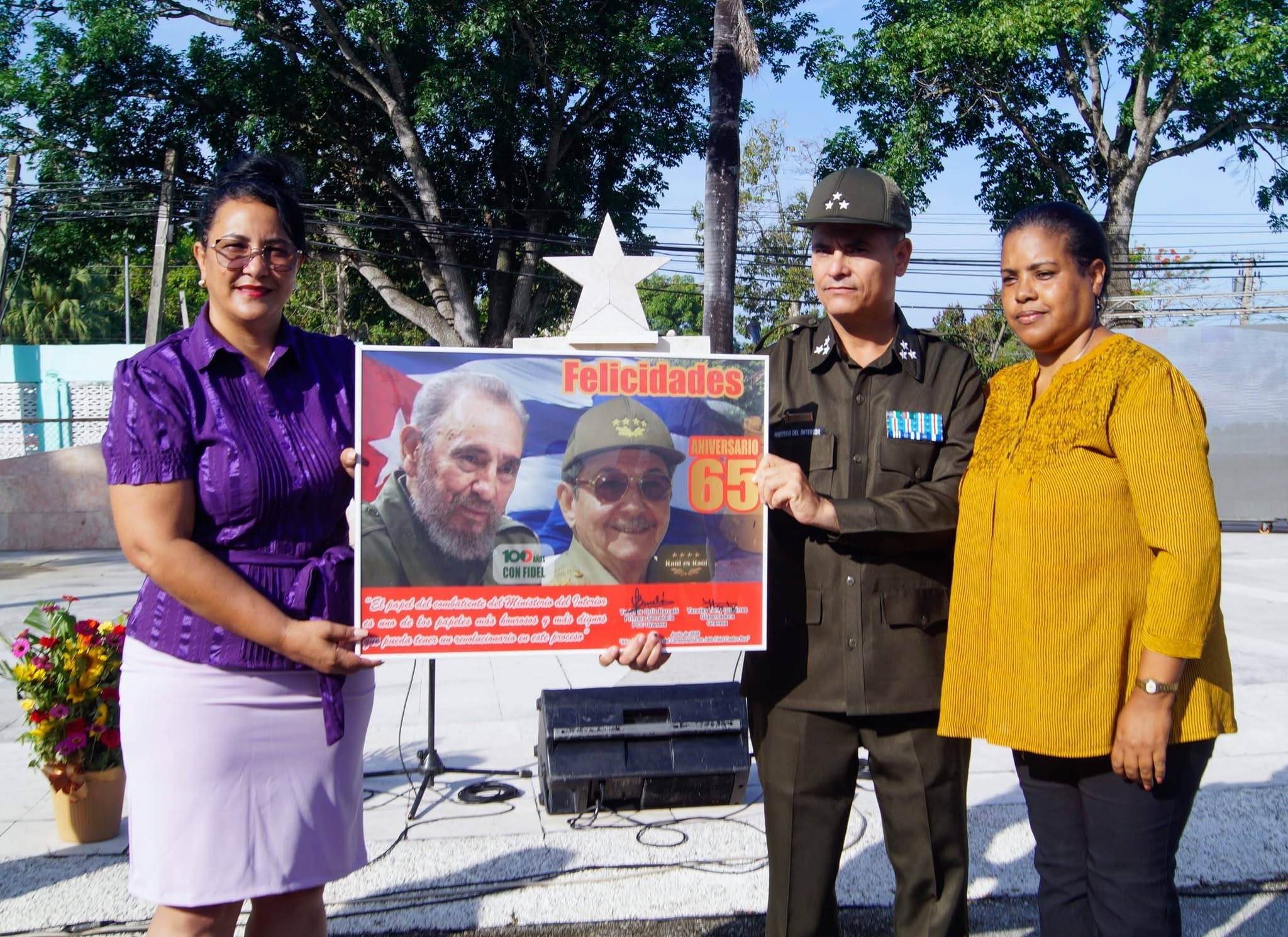 Granma conmemora  aniversario 65 del Ministerio del Interior