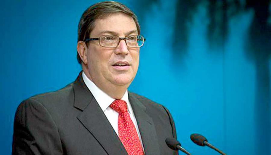 Canciler Bruno Rodríguez denuncia respaldo del presidente de Chile a agresión militar contra Cuba