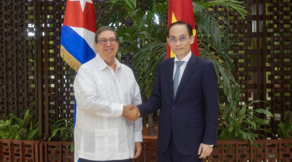 Sostienen conversaciones oficiales Cancilleres de Vietnam y Cuba