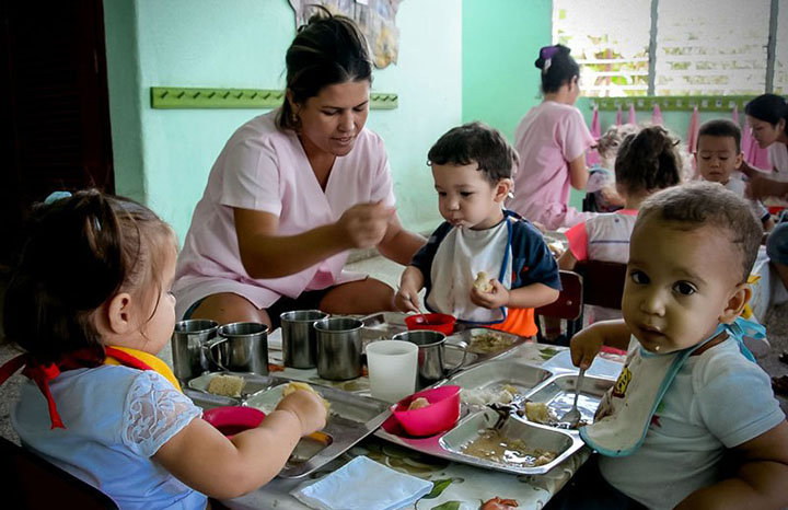 Cooperación internacional fortalece nutrición infantil en Cuba