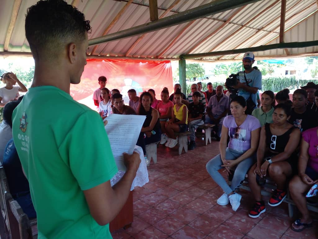 Concluyen activos juveniles campesinos en Granma