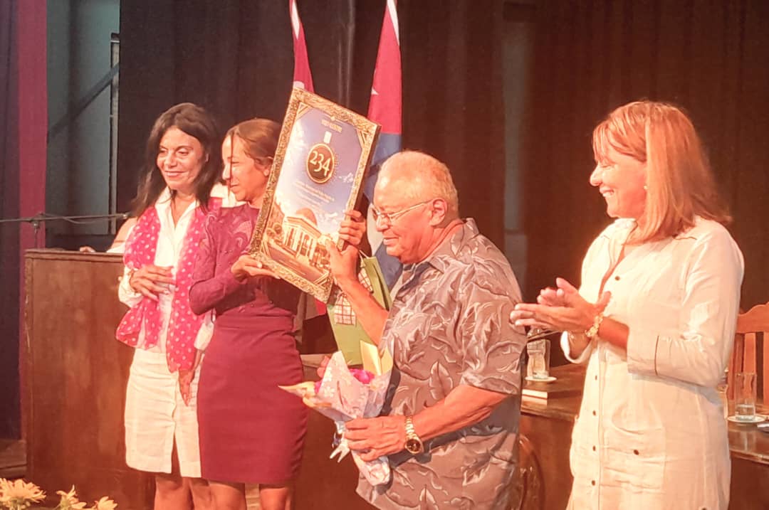 Sesión solemne de la Asamblea del Poder Popular por los 234 años de la ciudad Puerto Real de Manzanillo