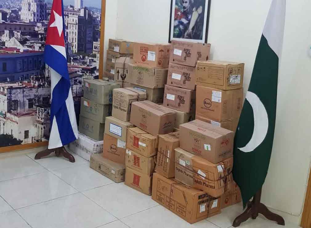 Preparan en Pakistán donativo de medicinas e insumos para Cuba