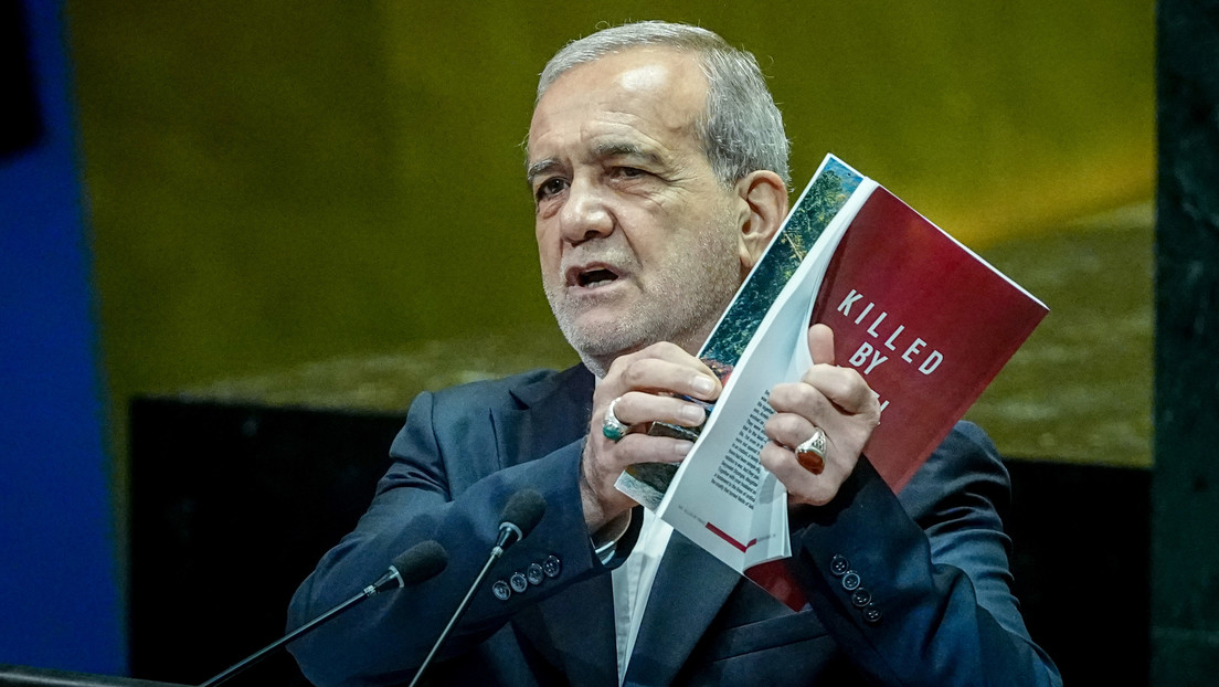 “Esta es la ‘ayuda’ que nos enviaron”: Presidente iraní muestra a líderes la evidencia de la agresión de EE.UU.