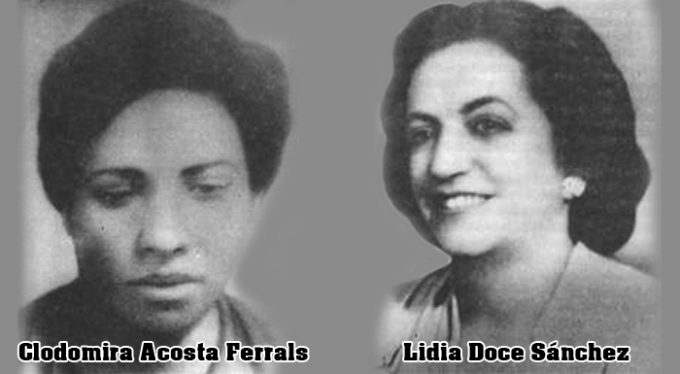 Lidia Doce y Clodomira Acosta, mujeres heroicas las calificó Fidel