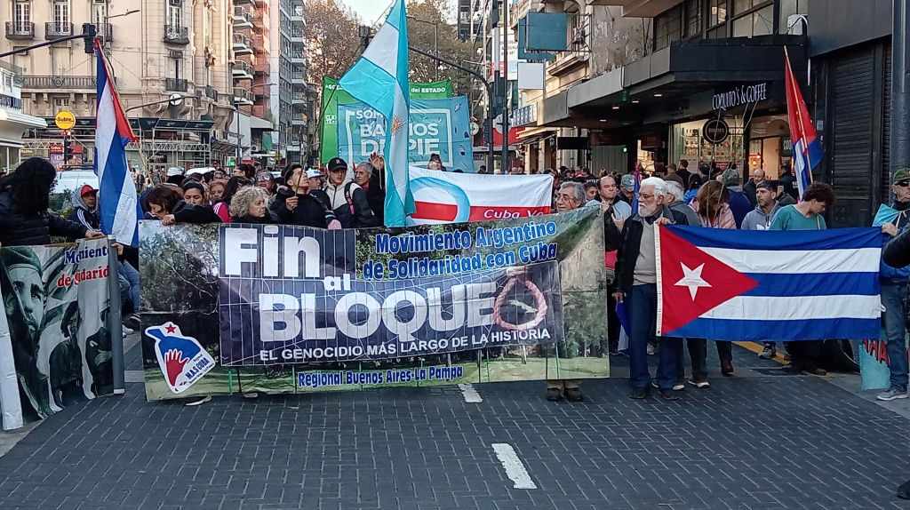 Movimiento Argentino de Solidaridad con Cuba no se detiene