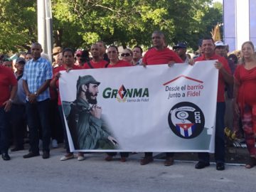 Convocan en Granma a mantener vivo el legado de Fidel en el trabajo de los CDR