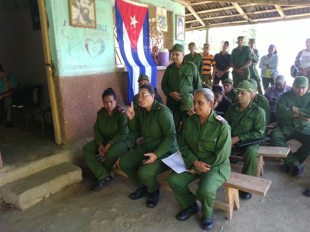 Desarrollan Día Territorial de la Defensa en Monjará, Guisa